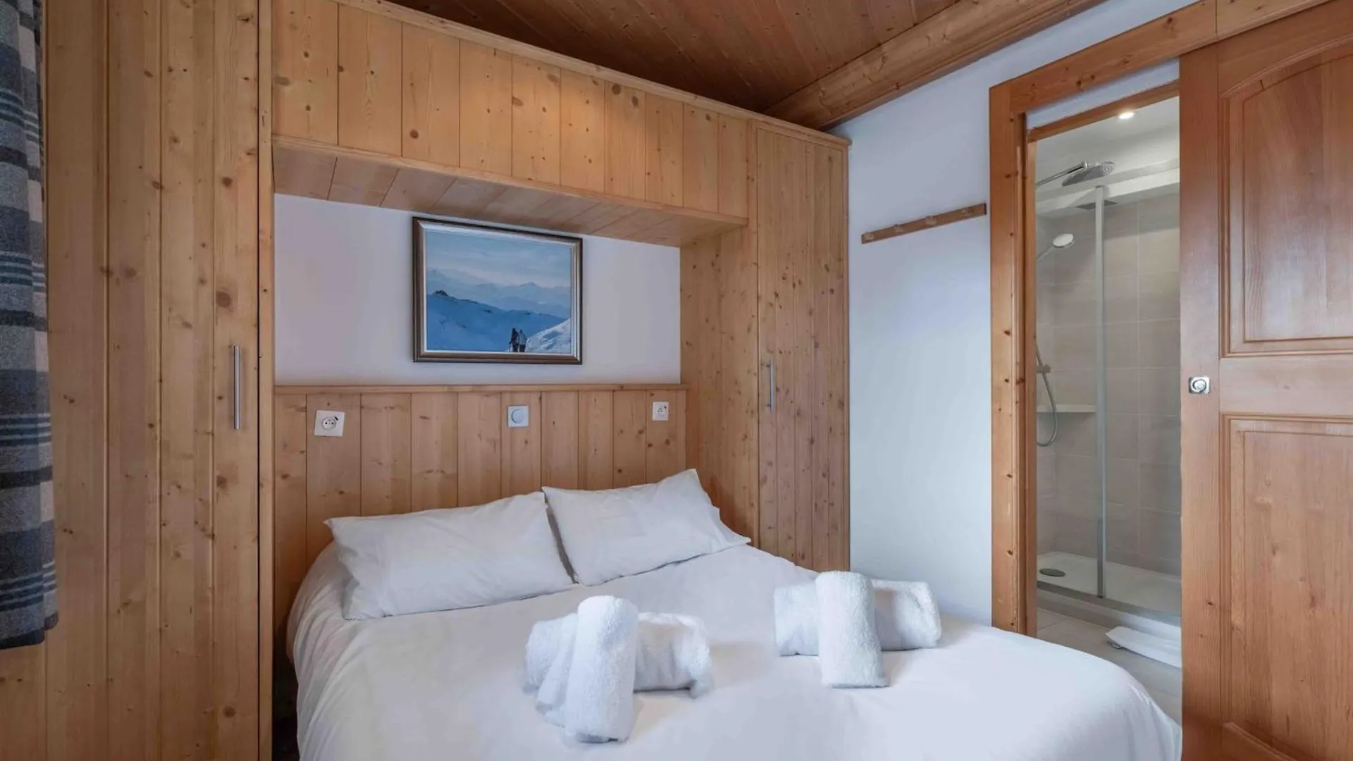 Chalet Méribel 8 pers, ski-in/ski-out, 4 ch, WIFI - FR-1-565-117 Les Allues Апартаменты